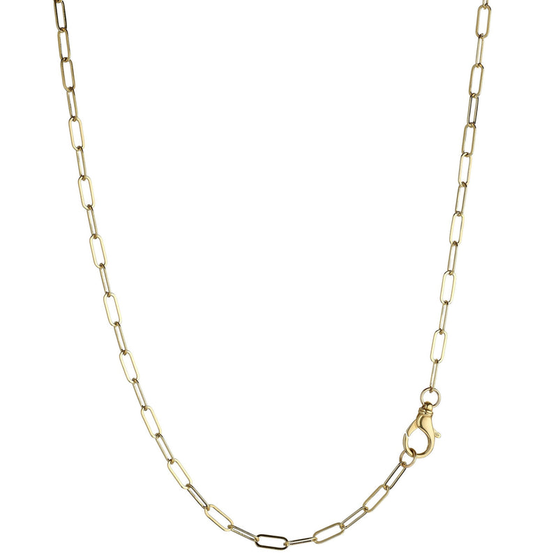 Gold Paperclip Necklace